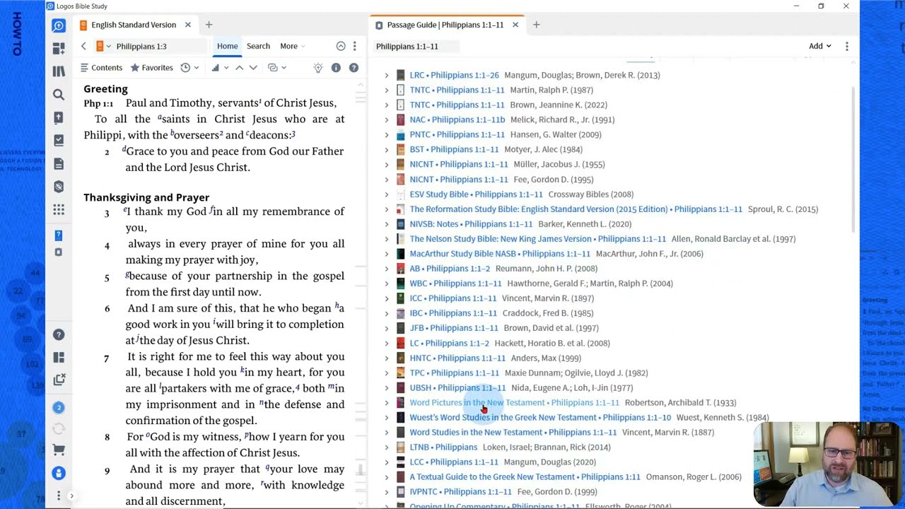 How to Logos | Explore Scripture with the Passage Guide