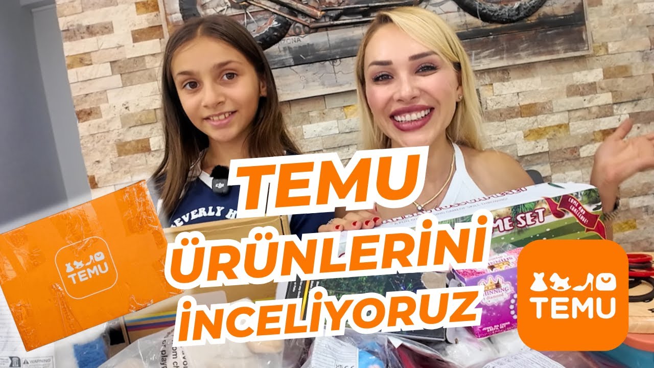 1500 TL'ye BÜYÜK Bir Temu Alışverişi Yaptık! (İçinde Neler Var?)