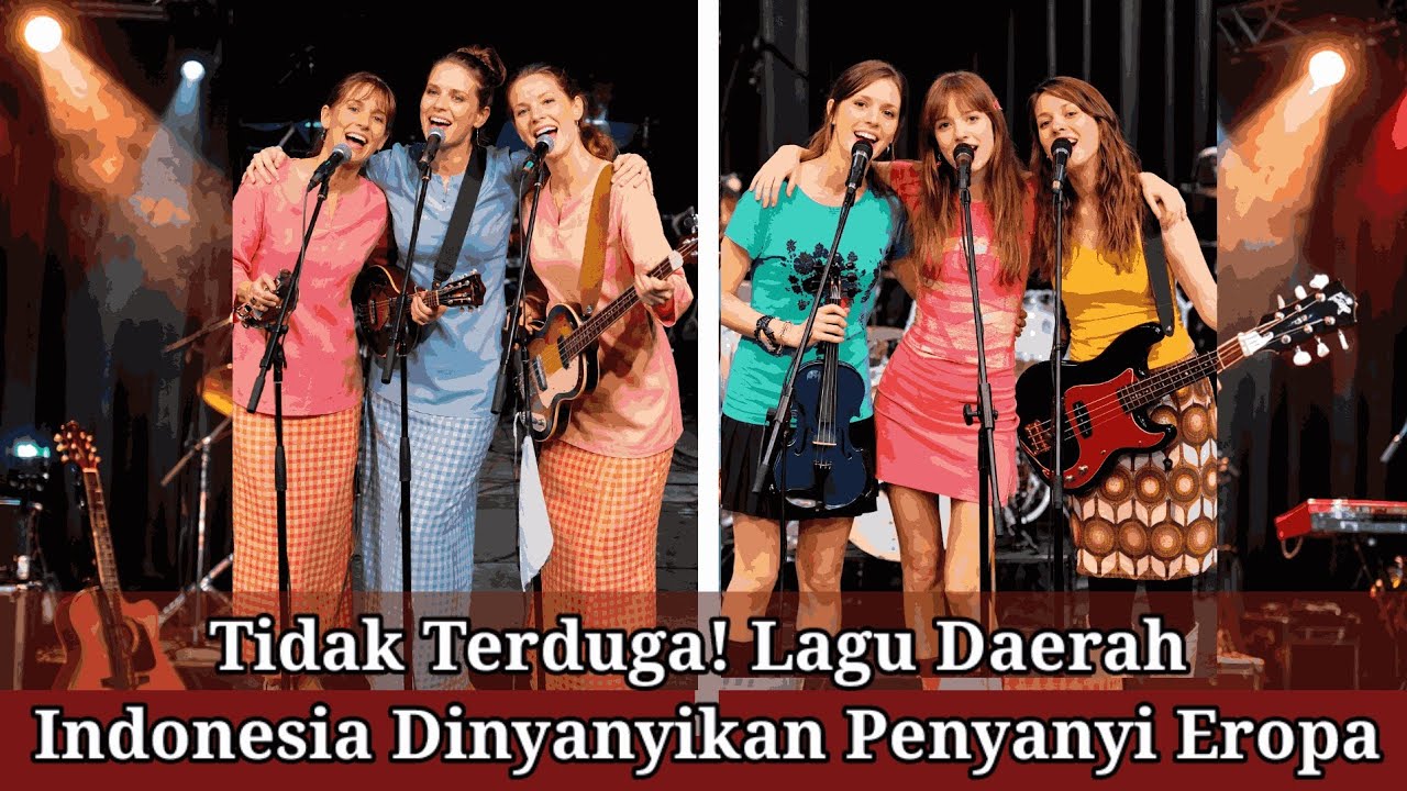 Tidak Terduga! Musisi Asing Nyanyikan Lagu Daerah Indonesia