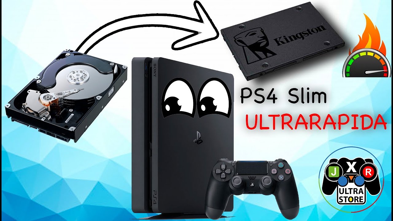 Converti Mi Ps4 En Una Ps5 😯 Cambio De Disco Duro a Solido | JxR
