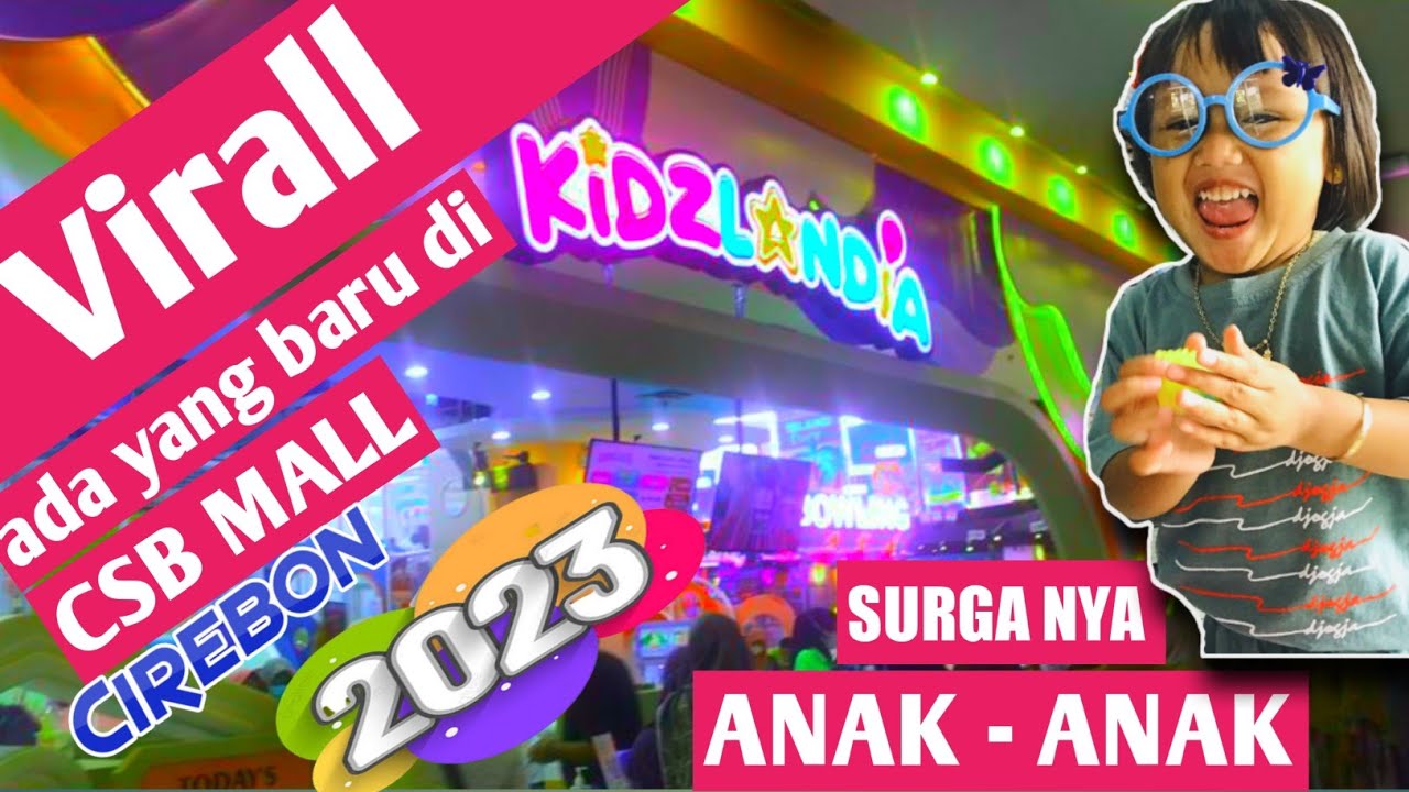 KHAY MAIN DI PLAYGROUND KIDZLANDIA !!! ada di CSB Mall Cirebon #kidzlandia