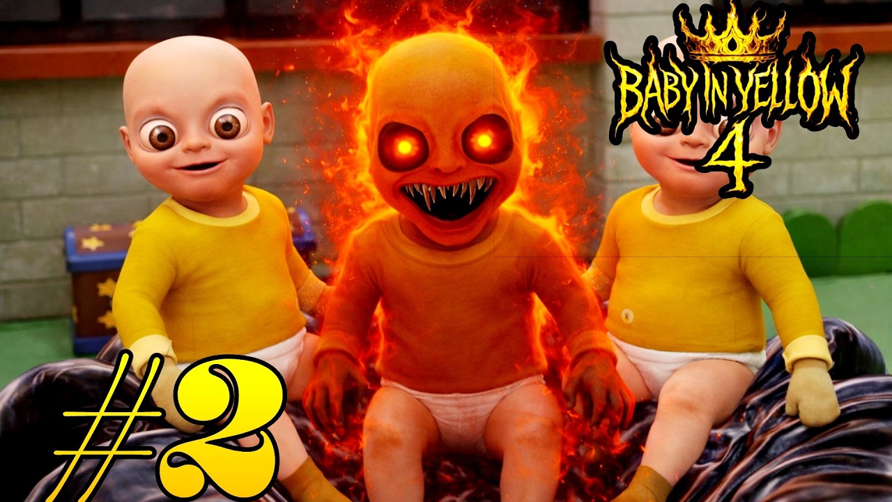 HOW CAN I HANDLE 3 OF THEM!?!?! ➡️Baby in Yellow 4