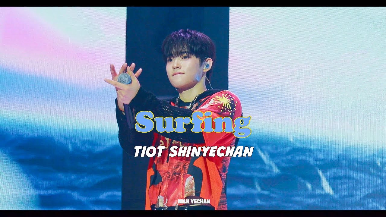 250104 2025 TIOT Concert  THE SEASON  SHIN YECHAN cam |   Surfing  직캠 신예찬 4K FANCAM