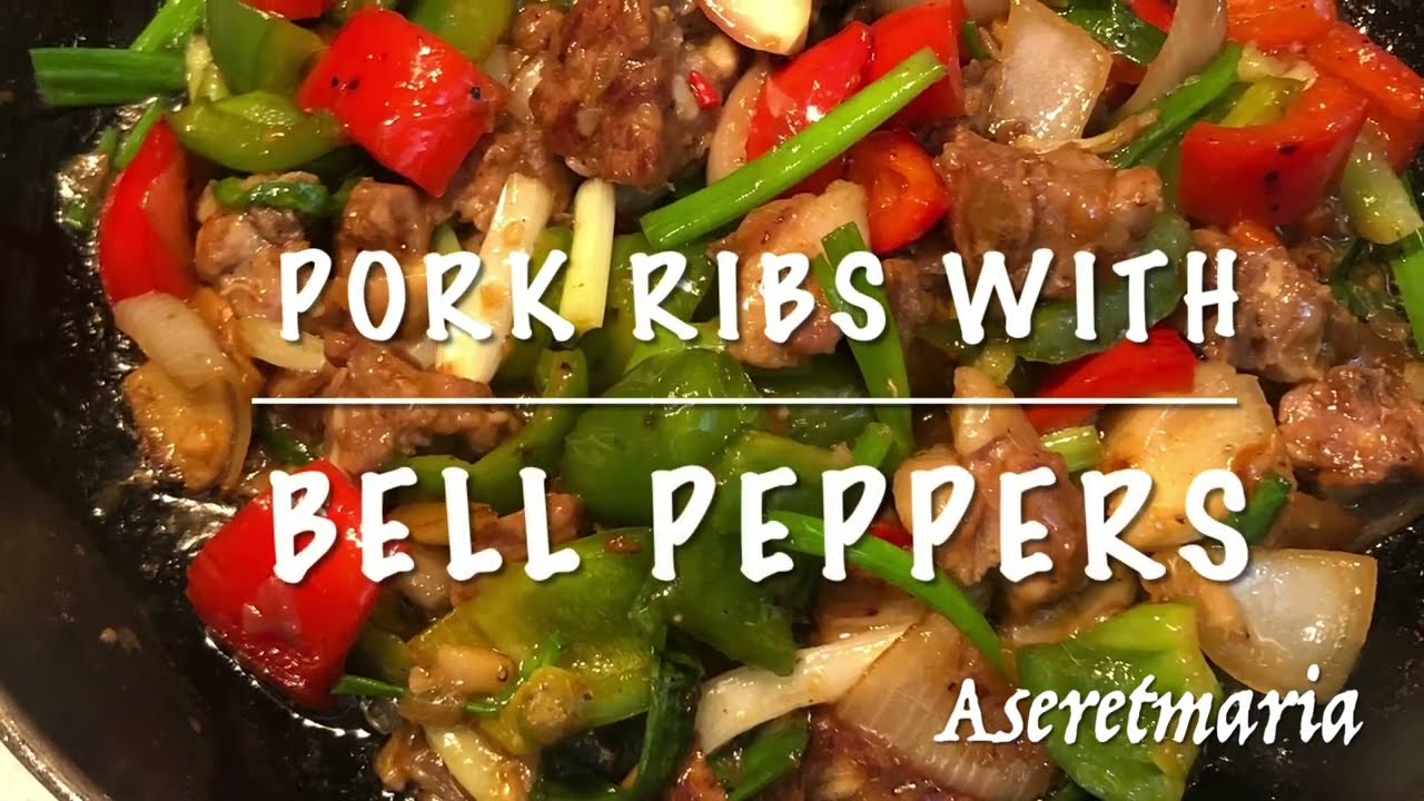 You will Never Get Tired of this Easy and Simple Pork Ribs with Bell Pepper Recipe