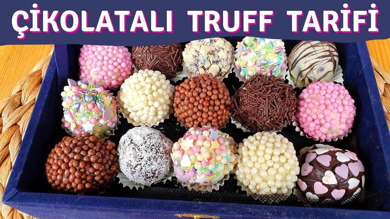 ÇİKOLATALI TRUFF TARİFİ | Sevdikleriniz için en güzel Hediye👌