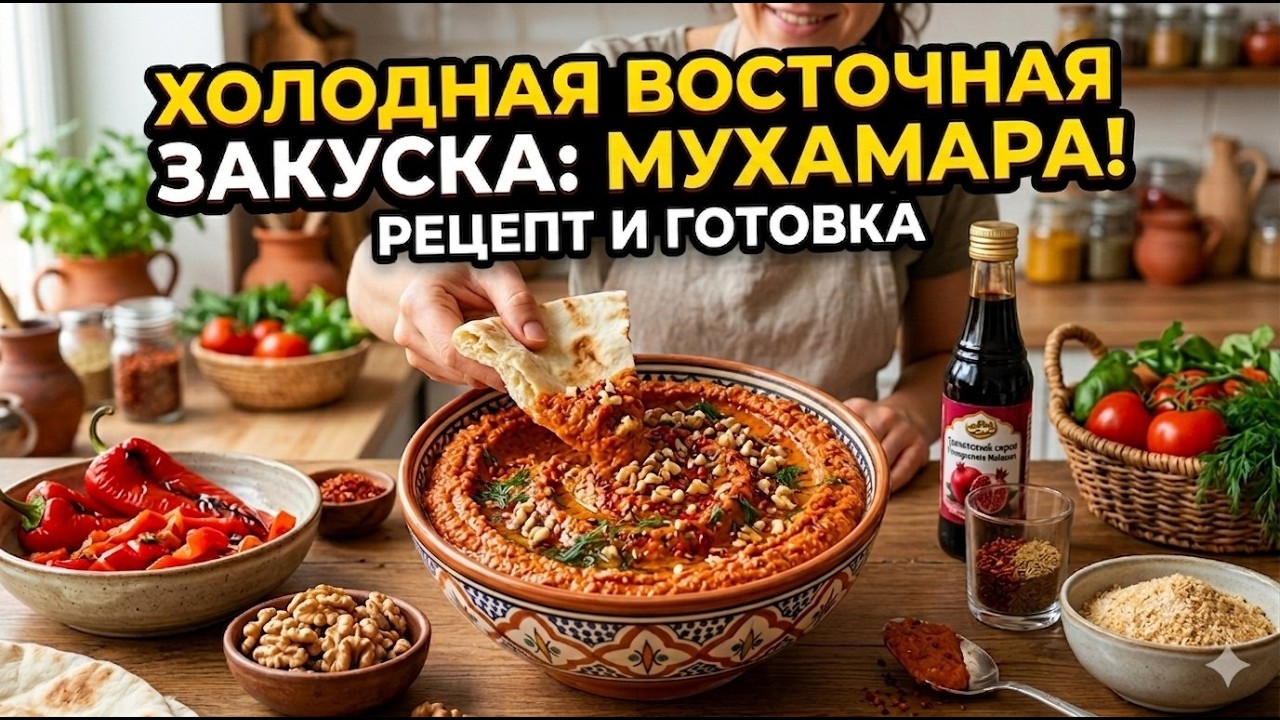 Как мы получили Мишлен за обычную закуску? Идеальная Мухаммара