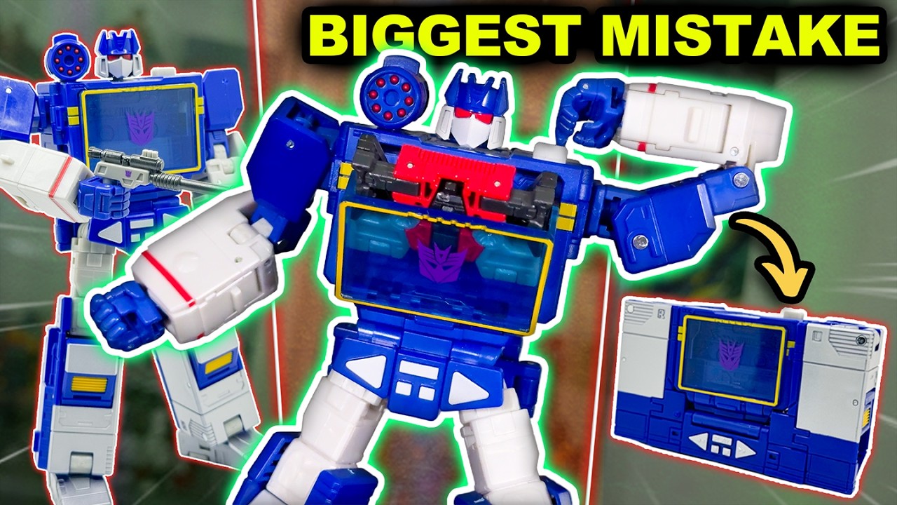 BIGGEST MISTAKE with Studio Series 86 Soundwave
