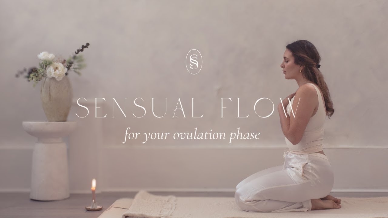 Sensual flow for Ovulation Phase | 25 min feminine yoga class for becoming magnetic