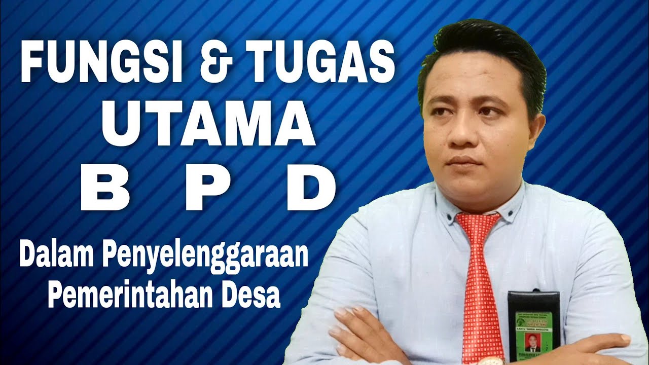 Fungsi dan Tugas BPD