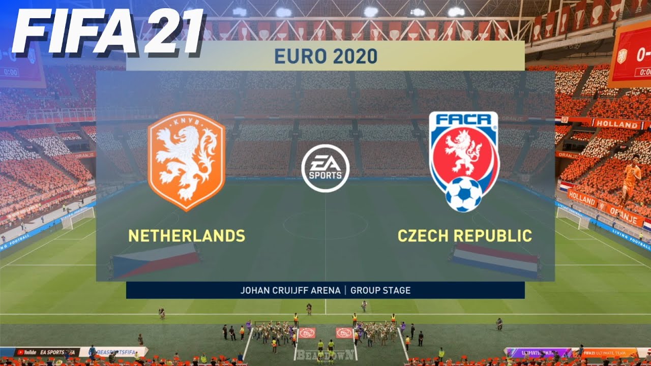 Netherlands vs. Czech Republic - EURO 2020 Prediction | FIFA 21 PS5