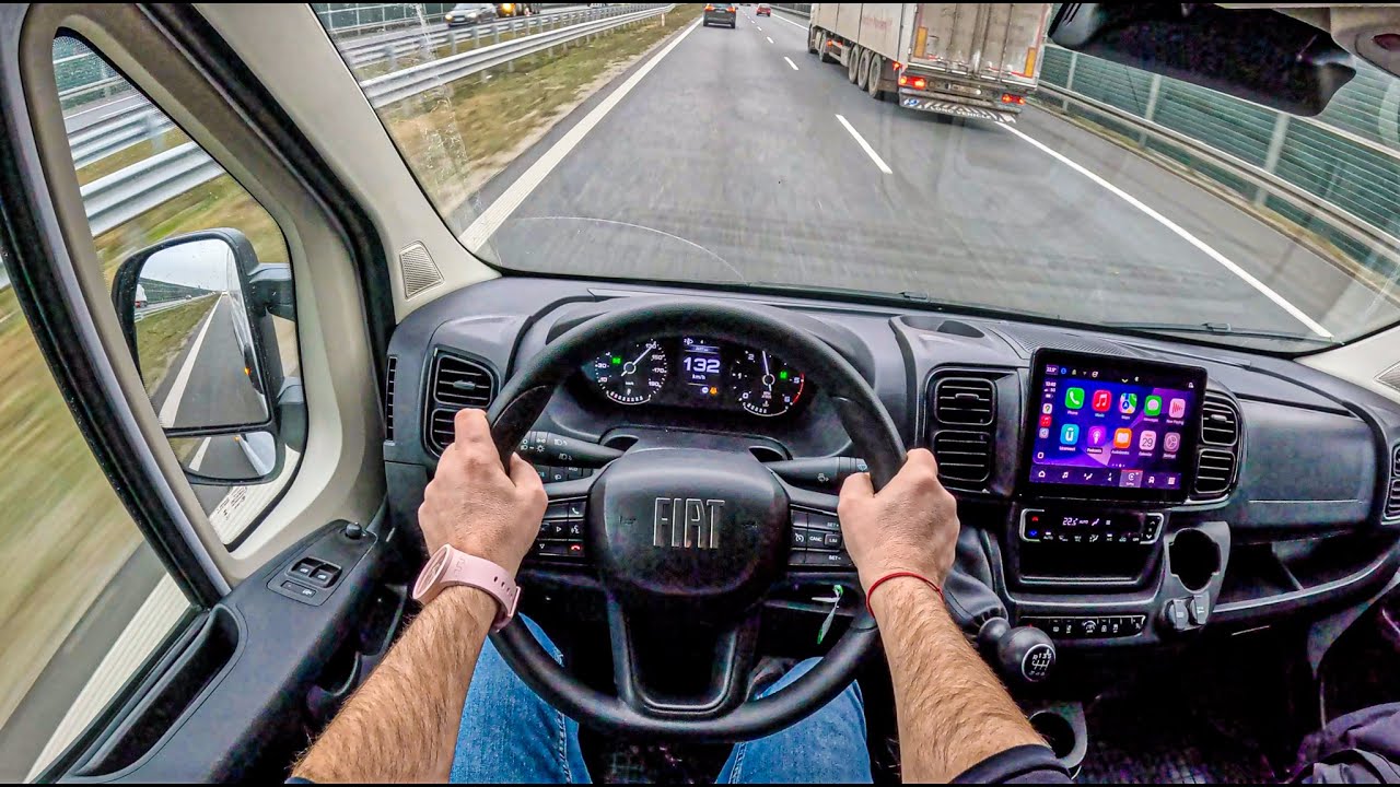 NEW Fiat Ducato 2026 | 2.2L Multijet  178 HP | POV Test Drive #2655 | Joe Black