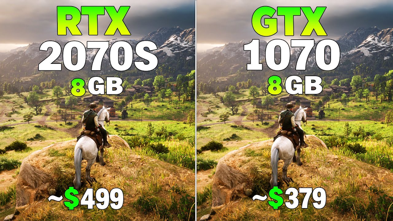 RTX 2070 Super vs GTX 1070 - Test in 8 Games