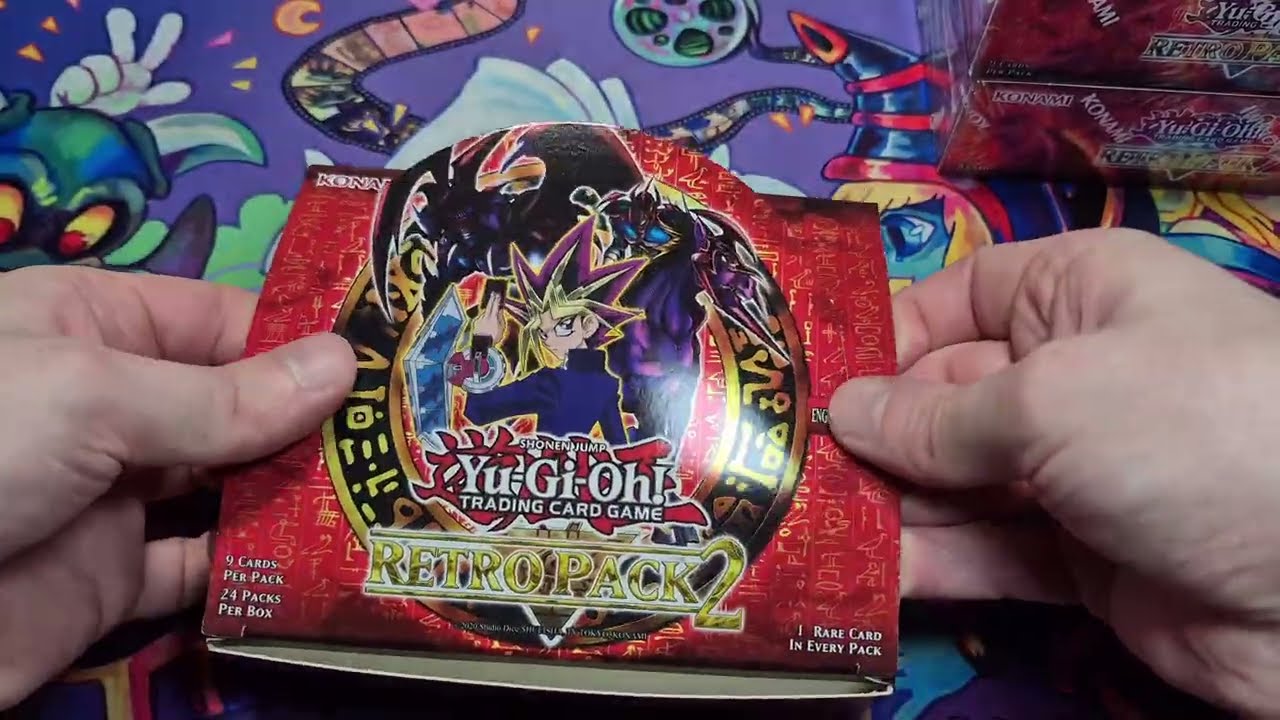 Открытие бустерного бокса Yu-Gi-Oh! Retro Pack 2 (переиздание 2025 года) 3x