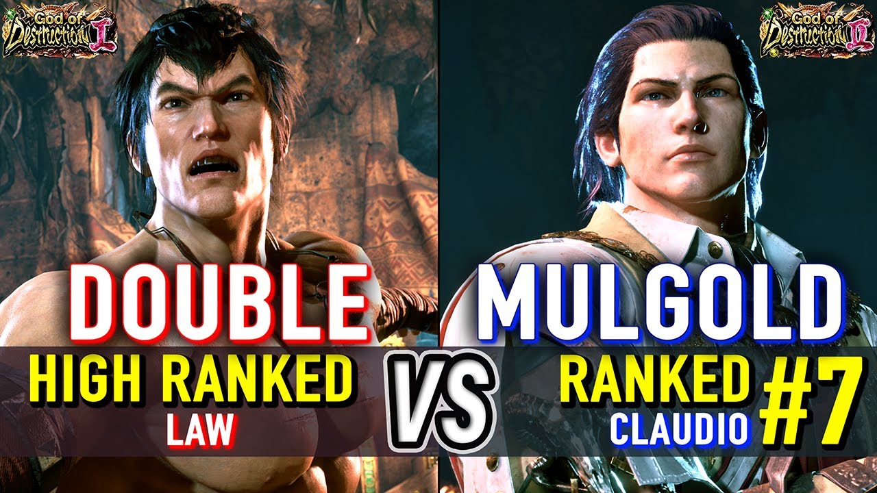 T8 🔥 DOUBLE (Law) vs MULGOLD (#7 Ranked Claudio) 🔥 Tekken 8 High Level Gameplay