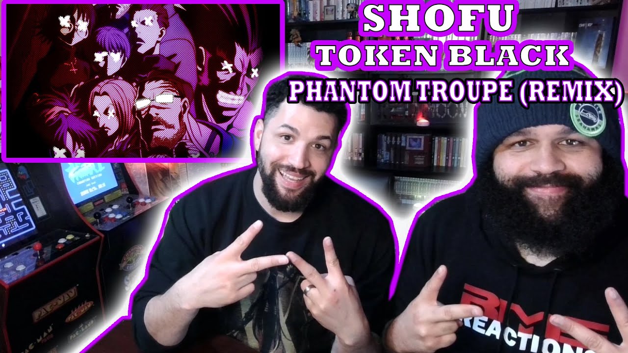 Shofu & Token Black - Phantom Troupe (Remix) Red Moon Reaction