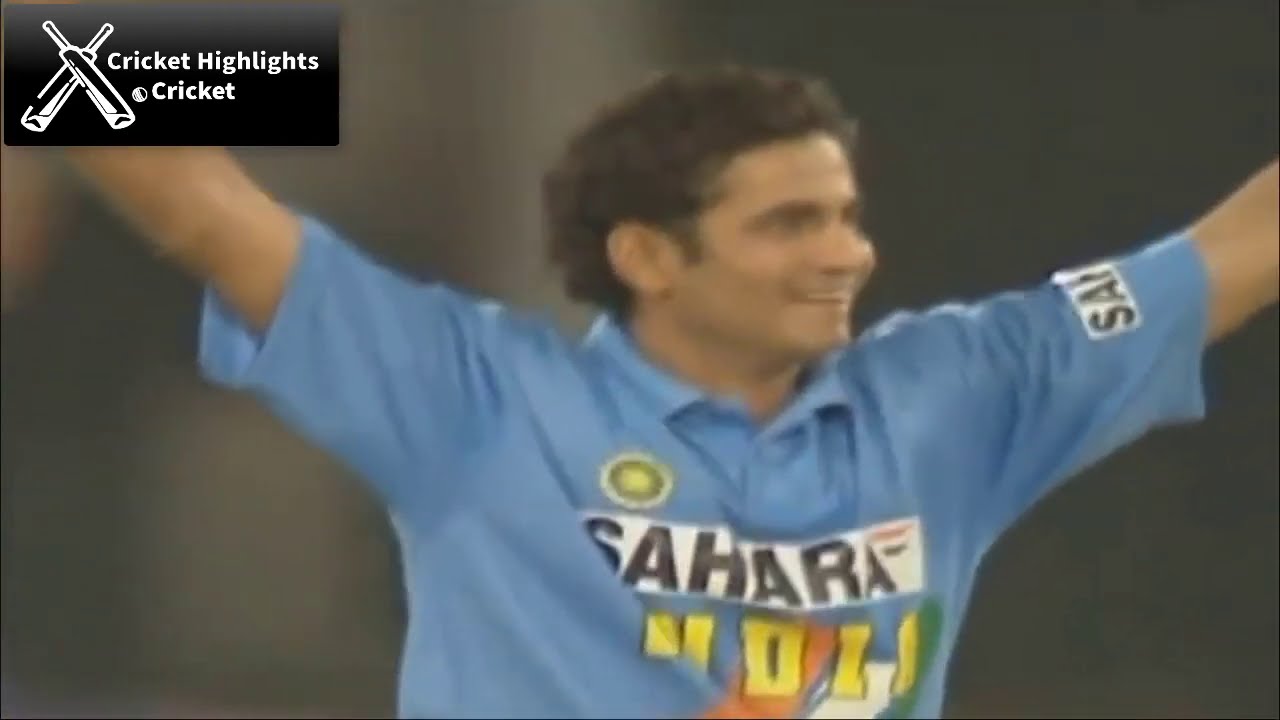 India vs Pakistan 5th ODI Match Samsung Cup 2004 Lahore - Cricket Highlights
