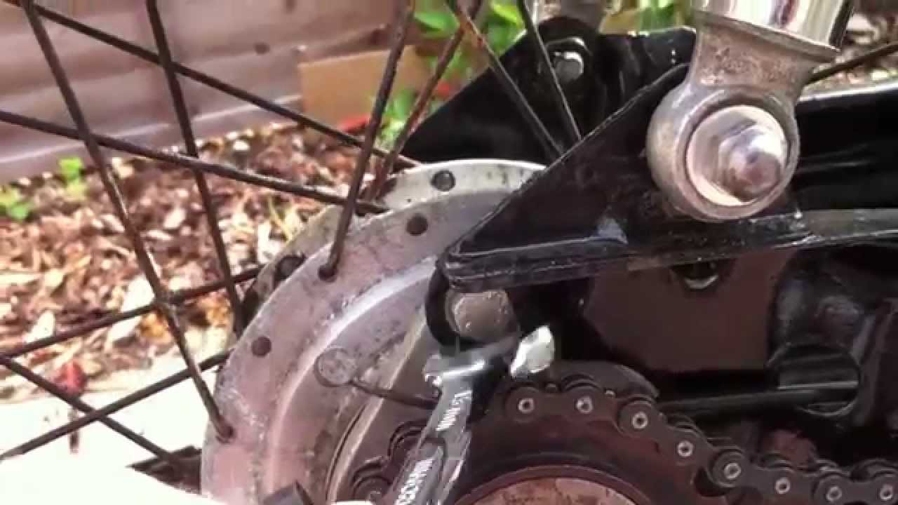 Honda Camino Rear Wheel Removal