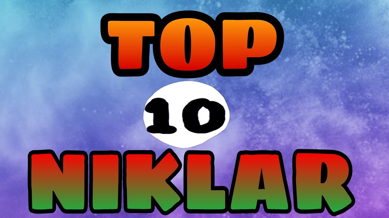 PUBG CHIROYLI NIKLAR TO'PLAMI TOP - 10