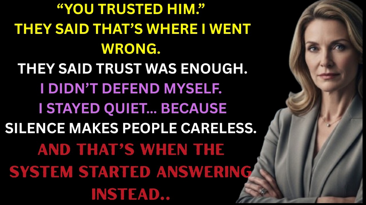 “He Took Advantage of My Trust — The System Doesn’t Run on Trust.”