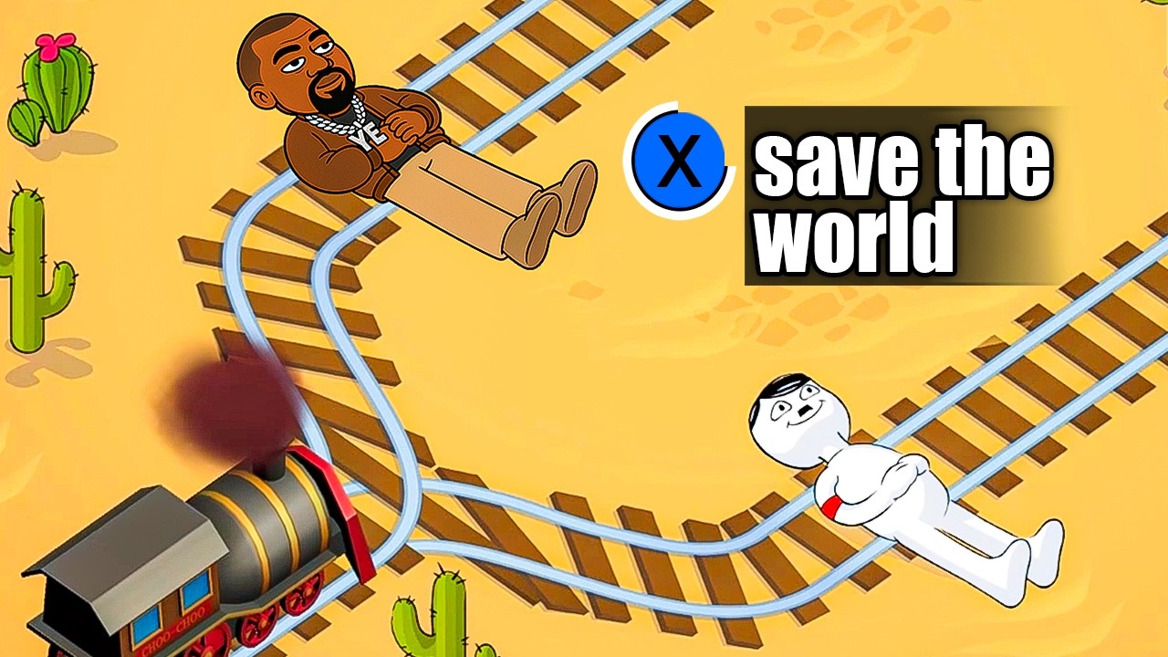 trolley problem but i pick all the wrong choices