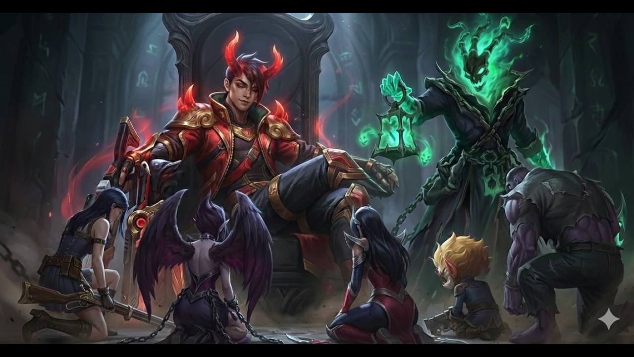 Aphelios ile mükemmel comeback 5li LoL !