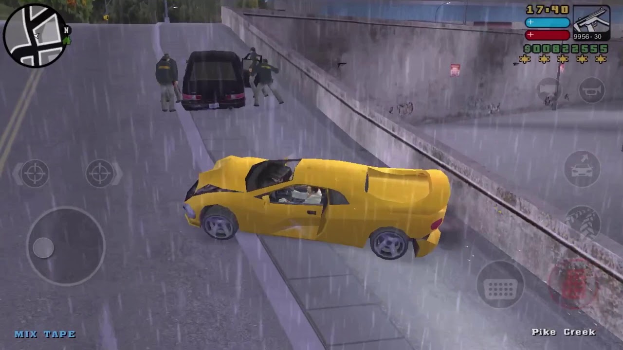 Grand Theft Auto Liberty City Stories 5 Star FBI chase