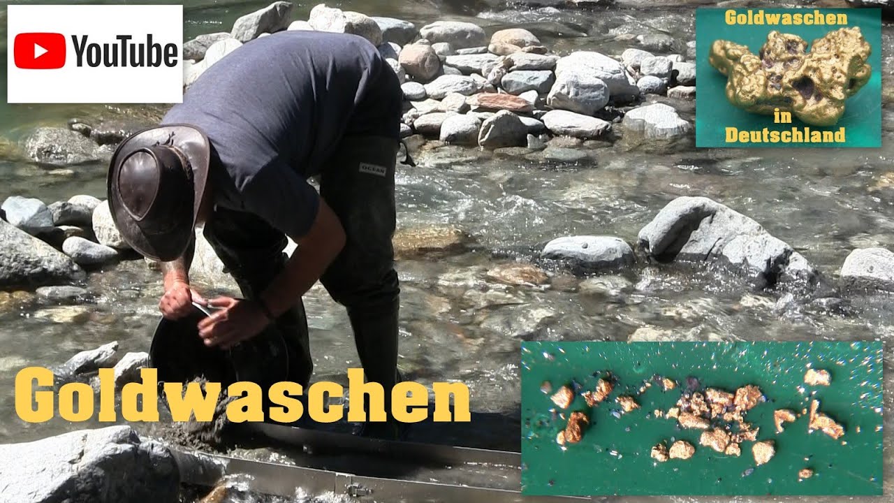 Goldwaschen in der Schweiz - Graubündener Gold