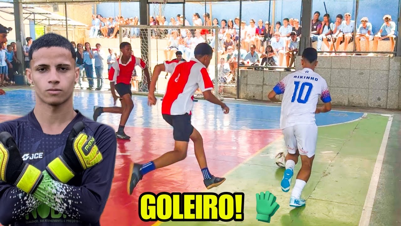 PH FOI O GOLEIRO NO INTERCLASSE ( DEFENDEU MUITO )