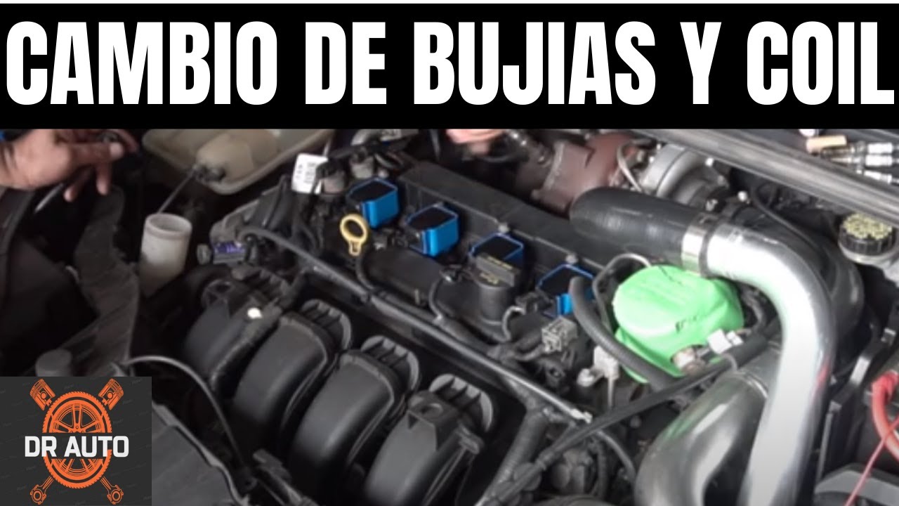 COMO cambiar bujias y bobinas FORD FOCUS