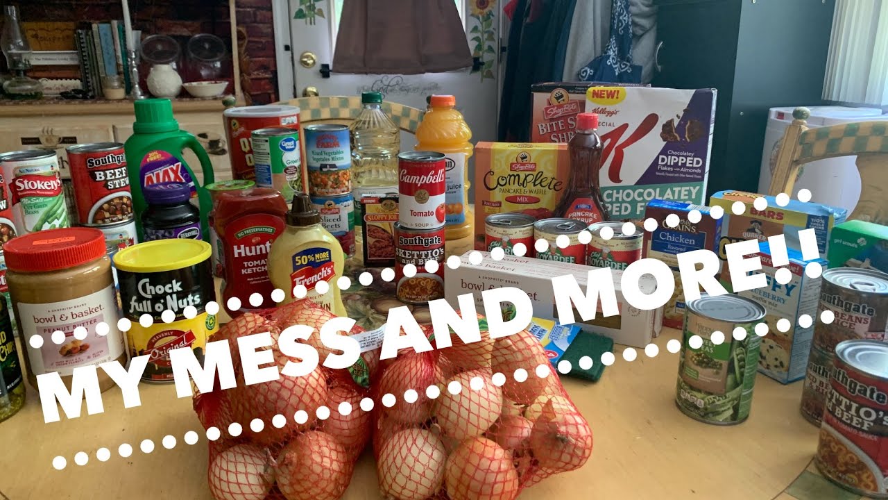 Food Swap Haul | Where Do I Get Some of My Food? | My Messy House