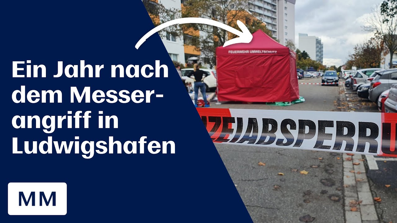 Messerangriff in Ludwigshafen - so geht es den Hinterbliebenen ein Jahr danach