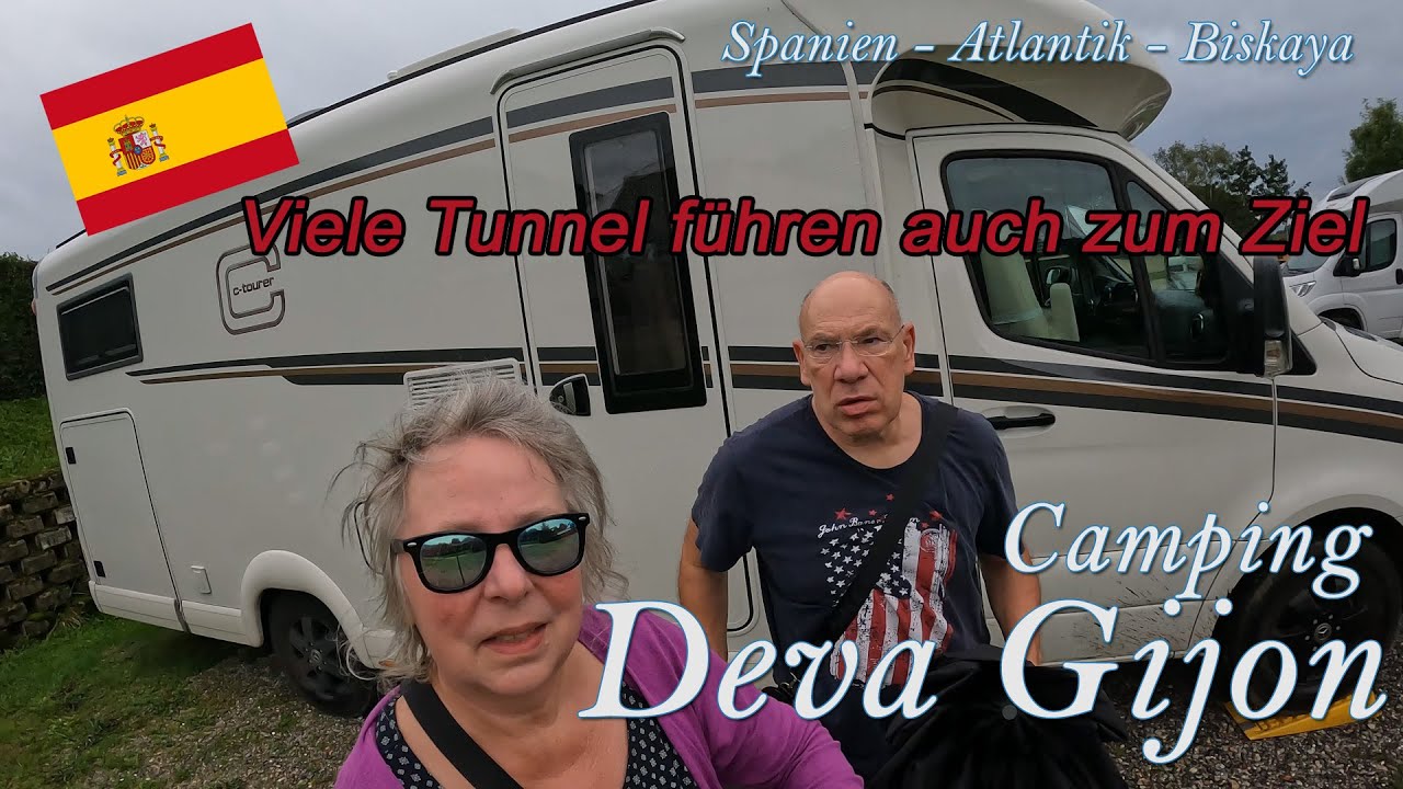 Camping Deva | Gijón | Viele Tunnel führen auch zum Ziel | Spanien Atlantik Biskaya # 6
