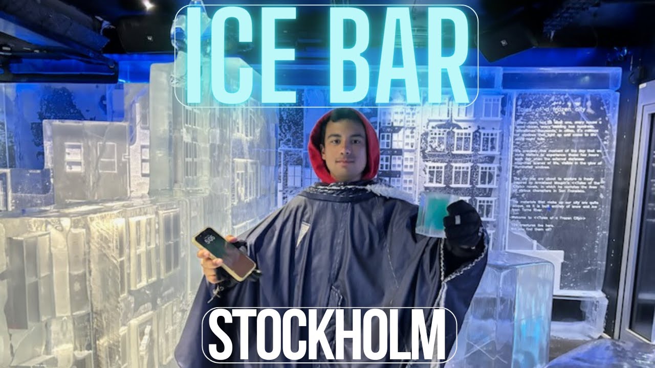 ICE BAR, Stockholm | Europe's FREEZING Bar