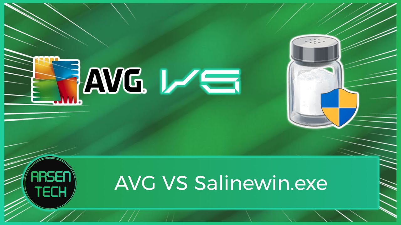 AVG Antivirus VS Salinewin.exe Virus | Antivirus Test