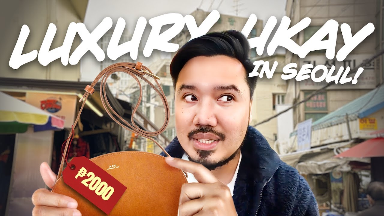 Thrift Shopping in Seoul, Korea Vlog: Dongmyo Flea Market and Seongsu Vintage Shopping