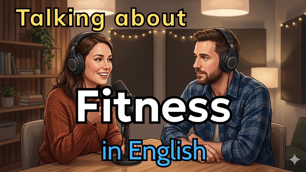 Daily English Easy Practice | Talking About Fitness Naturally | Shadowing English Podcast