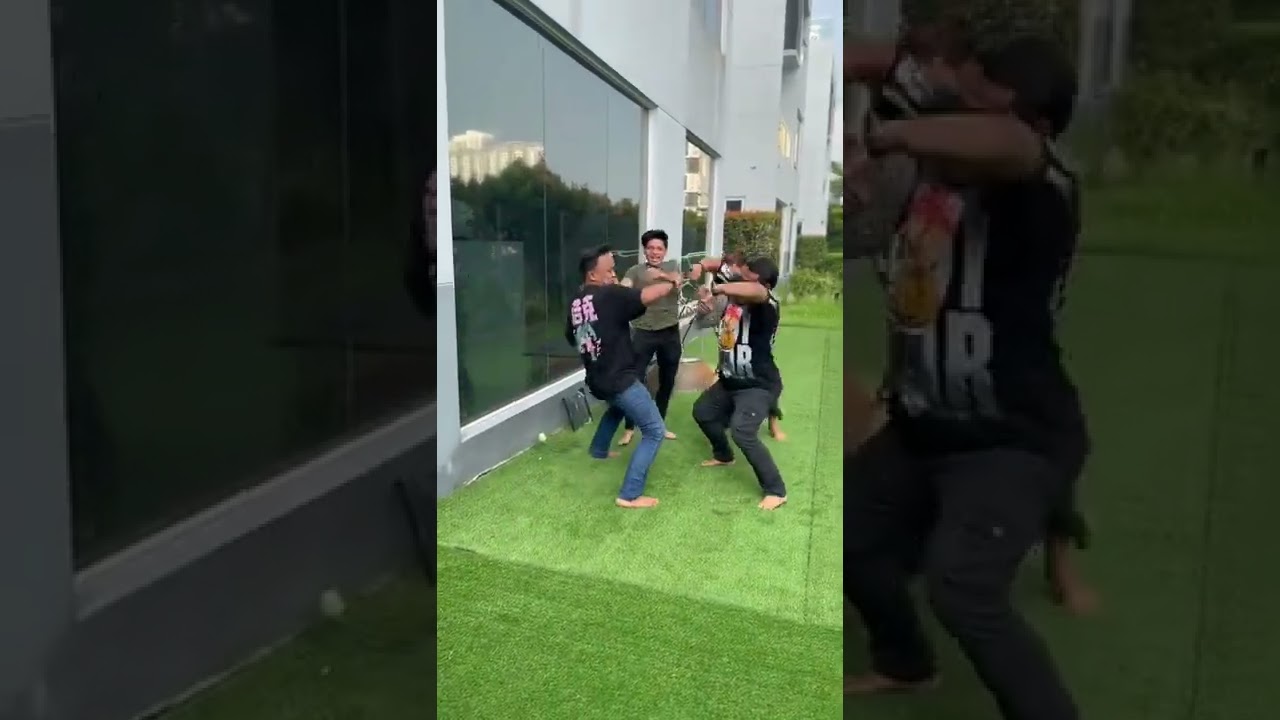 BOY KENA TAMPAR DENGAN ISYA #aiteam #boyra #isya