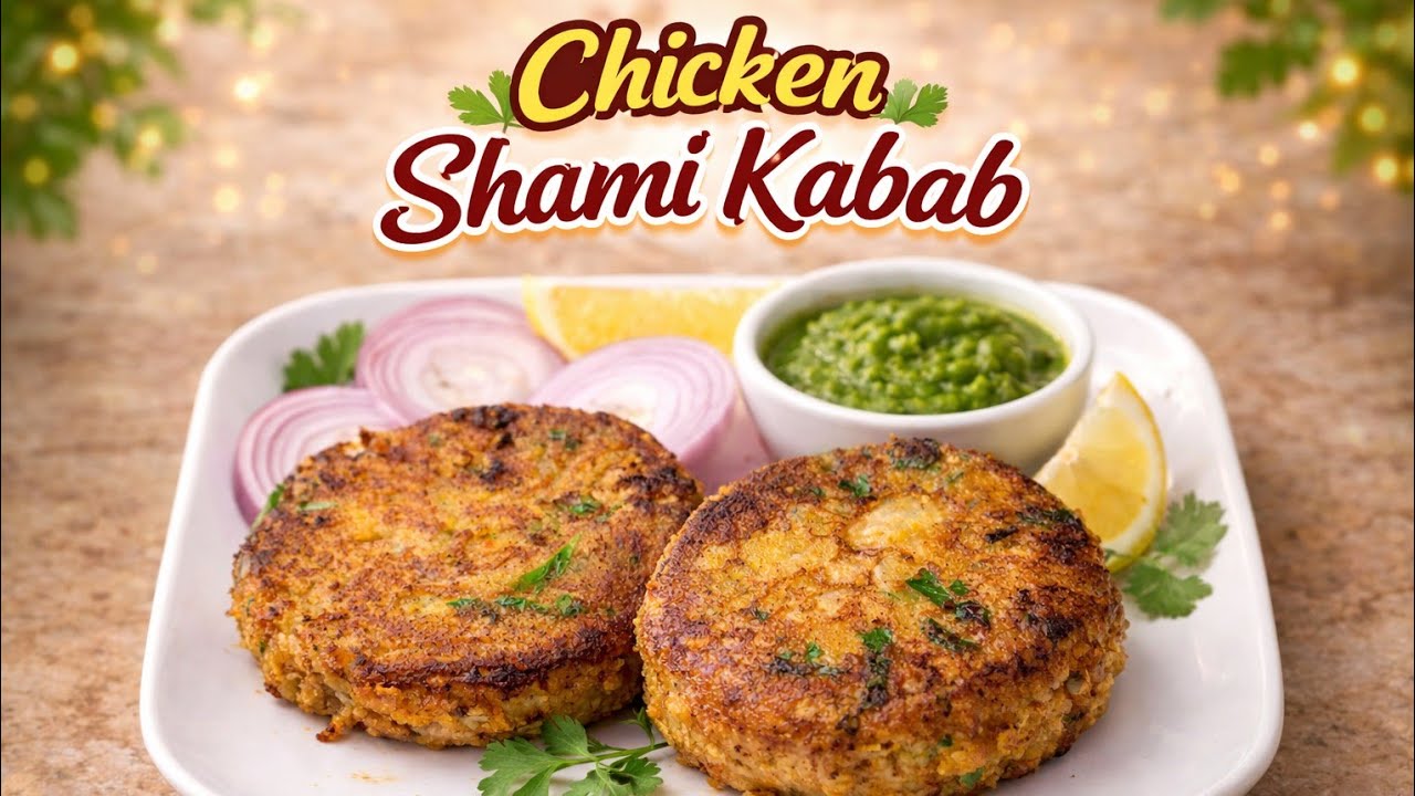 Chicken Shami Kabab Recipe | Soft & Juicy Homemade Shami Kabab | Easy Ramadan Recipe..