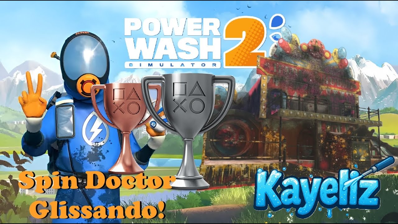 PowerWash Simulator 2 - Spin Doctor & Glissando! Trophies/Achievements