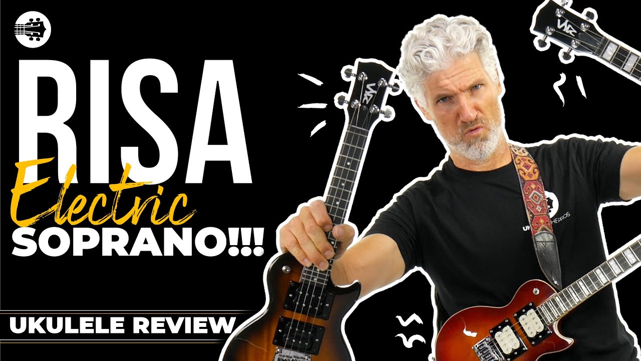 AMAZING #MustHave🔥! Risa Soprano LP-Style Electric Ukuleles | #Ukulele Review