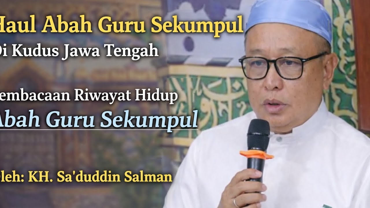 Pembacaan Riwayat Hidup Abah Guru Sekumpul (KH. Sa'duddin Salman)