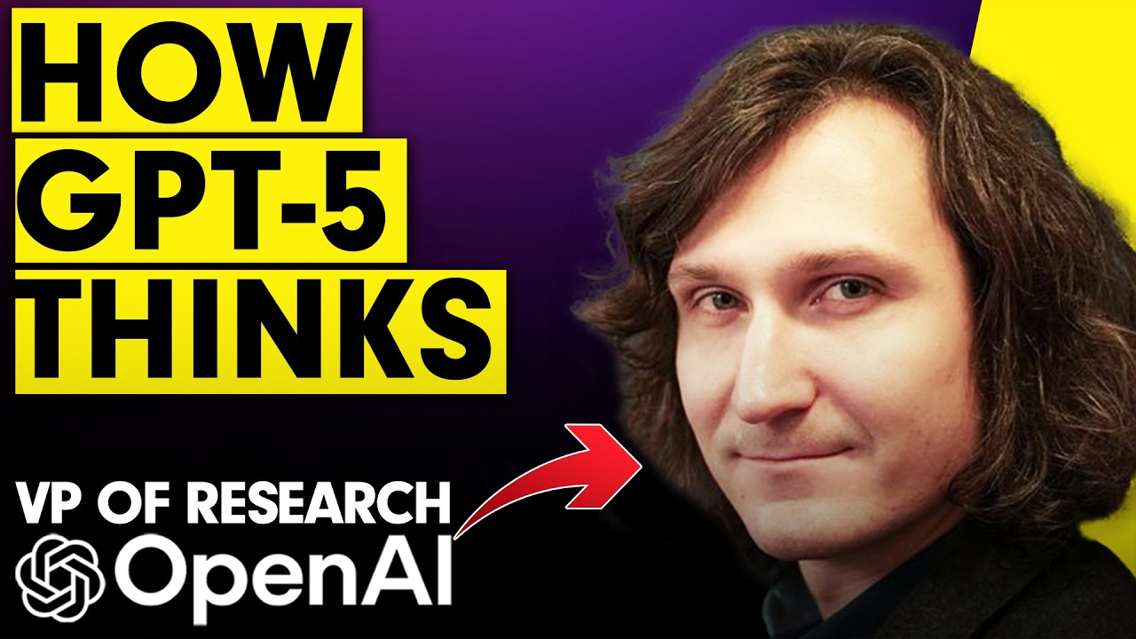 How GPT-5 Thinks — OpenAI VP of Research Jerry Tworek