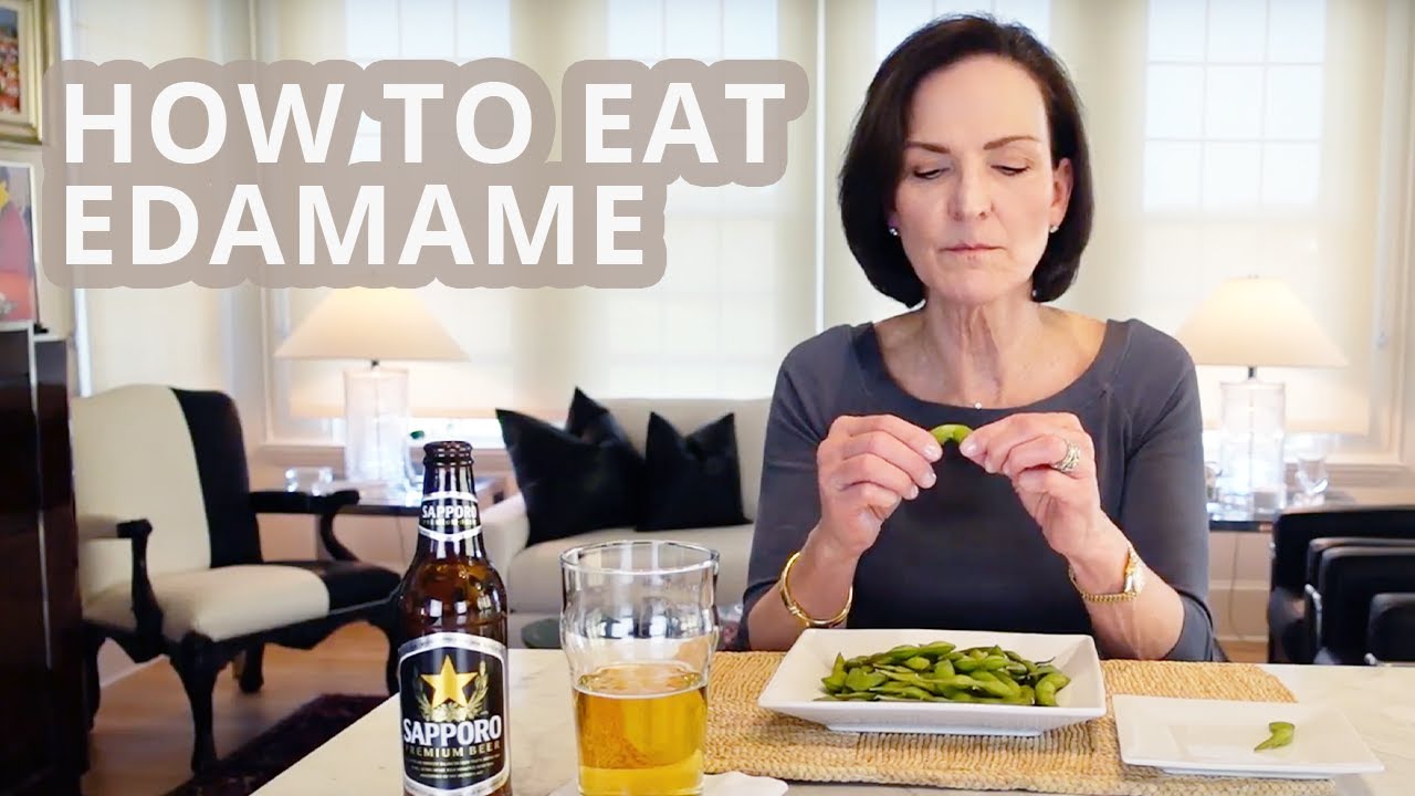 Как соблюдать этикет при употреблении эдамаме?
