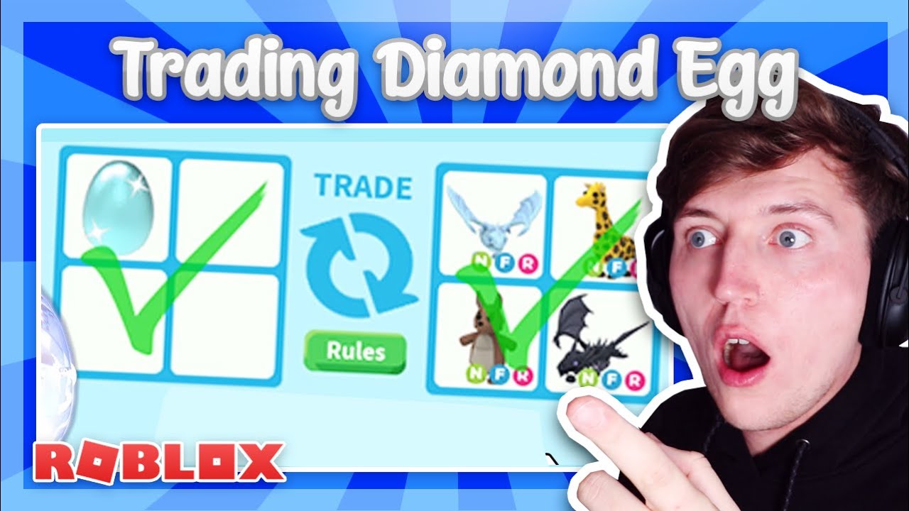 Trading *DIAMOND EGG* on Adopt Me - Roblox