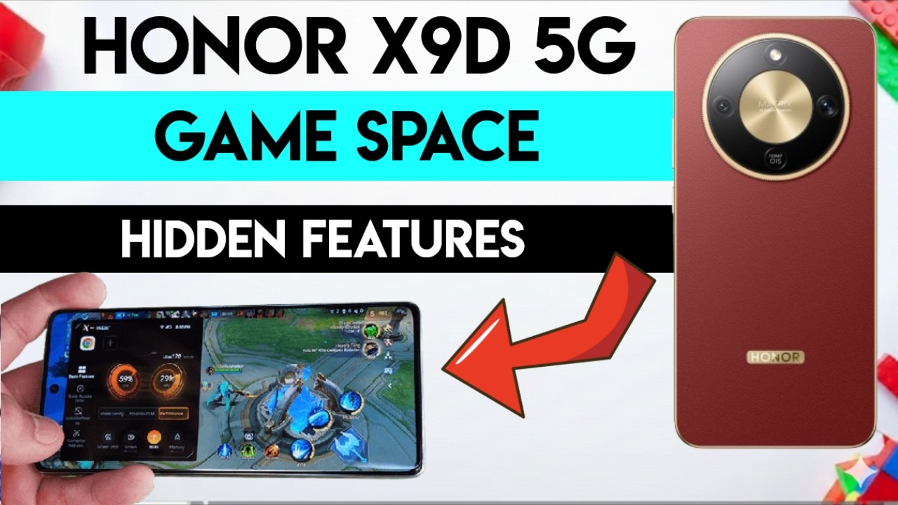 Honor X9d Game Space – скрытые игровые функции, которые вы обязательно должны попробовать!