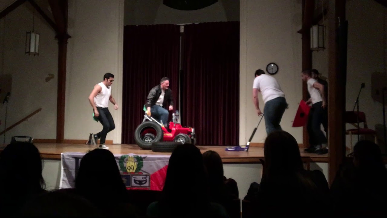 UNE Kappa Psi's 2nd Lip Sync Battle - T-Birds' Grease Lightning