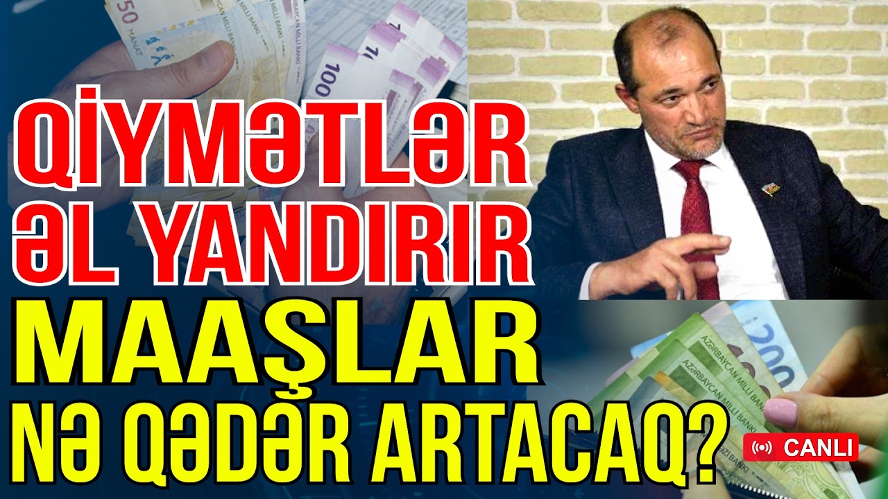 Qiymətlər əl yandırır! Maaşlar nə qədər artacaq? - Sosial problemlər - Gündəm Masada - Media Turk TV