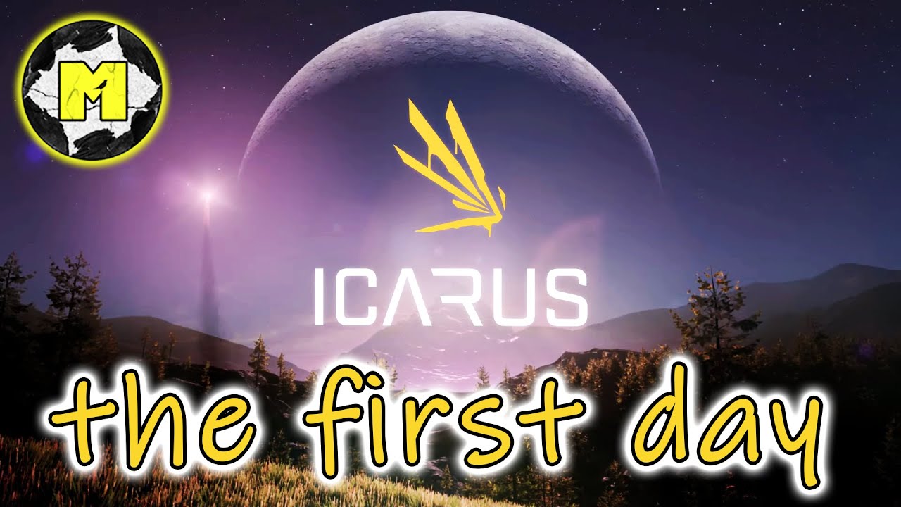 Icarus 2021 gameplay выживание - день 1
