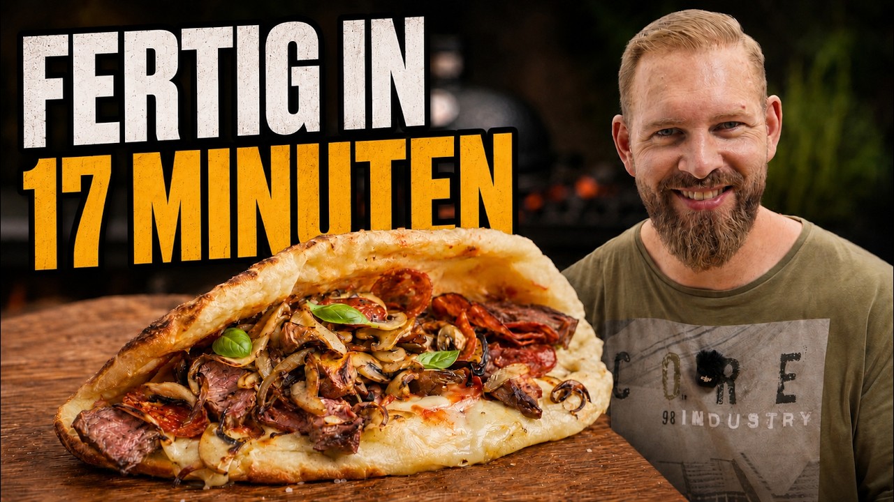 D&ouml;ner kann einpacken: ultra schnelles Pizza Steak Sandwich Rezept