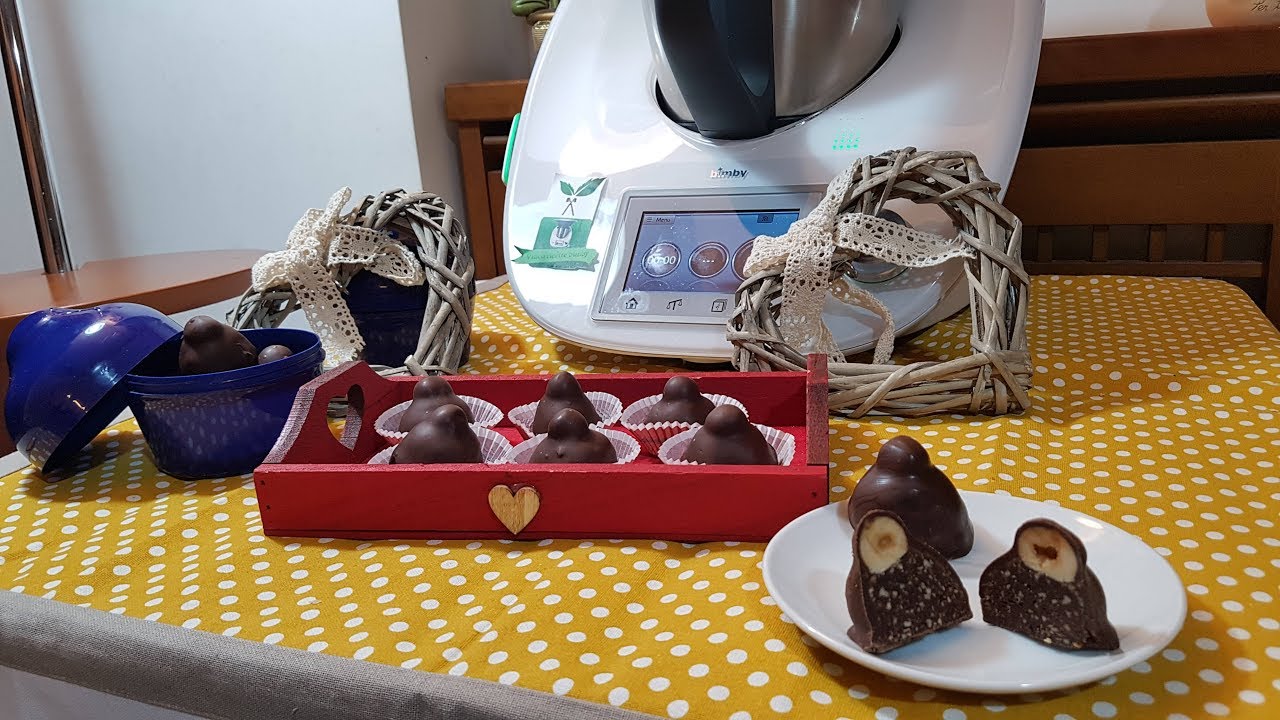 Praline alle nocciole tipo baci Perugina per bimby TM6 TM5 TM31